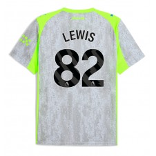 Manchester City Rico Lewis #82 Tredje Tröja 2025-26 Korta ärmar